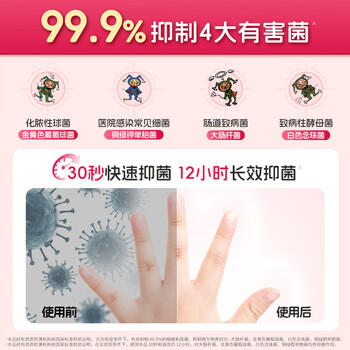 狮王（Lion）趣净泡沫抑菌洗手液浆果草莓250ml绵密泡沫温和全家庭儿童天然 /个人护理 /身体护理 /洗手液 商品图7