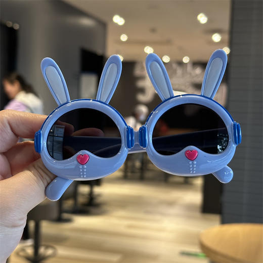 【卡通造型可爱】法斗一体镜片儿童太阳镜软硅胶男童耍酷墨镜宝宝偏光眼镜卡通小狗。ra 商品图7