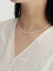 天语龙吟珍珠锁骨链5mm小米珠天然淡水珍珠项链百搭颈链高级锁骨链 商品缩略图4