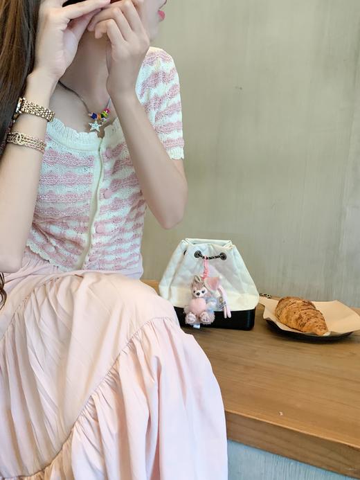 <曾小咸推荐>现货秒杀！最后一波 ！！【粉色佳人】粉条纹上衣 日常129.99  立减70 秒杀59.99！ 商品图8