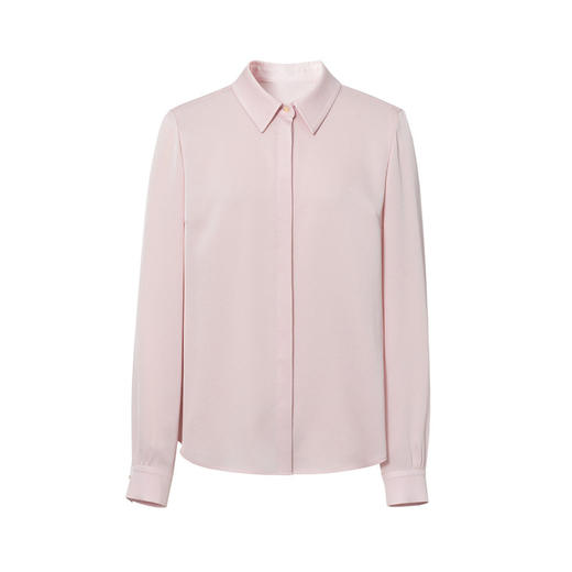 OPH W5202通勤简约OL真丝衬衫早秋气质桑蚕丝上衣 商品图4