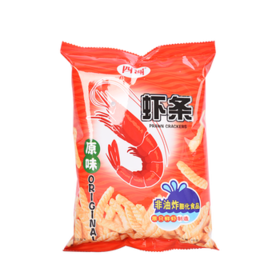四洲原味虾条110g 膨化食品非油炸休闲零食小吃 /休闲食品 /膨化食品 /虾片/虾条