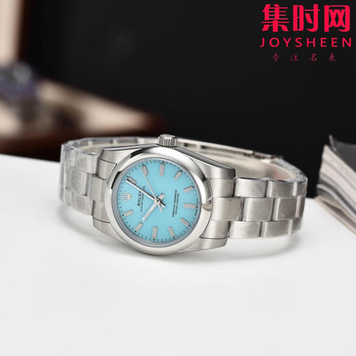 劳力士蚝式恒动系列 恒动31mm 蒂芙尼蓝 女士腕表
【机芯】搭载进口西铁城 商品图3