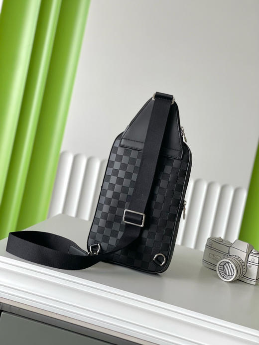 夏季特惠💰800 原单LV N45303 尺寸：20×31×7cm AUENUE NM 全皮单肩胸包 变码芯片 商品图2