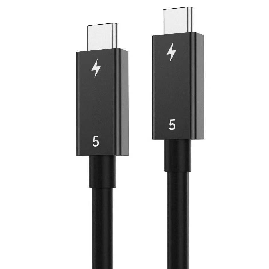 雷电5双TypeC线240W快充PD3.1双C快充线80Gbps传输usb4Gen4数据线
