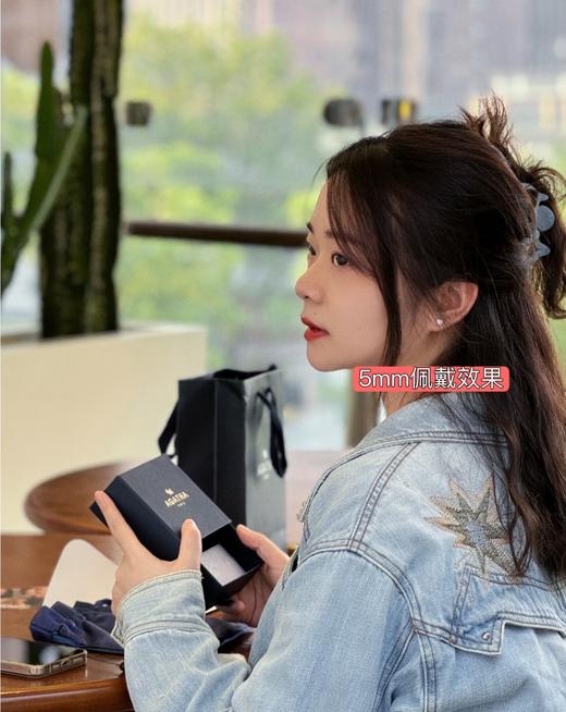 二店y 赵露思同款 “人鱼之泪”925银针耳钉，清冷氛围 商品图14