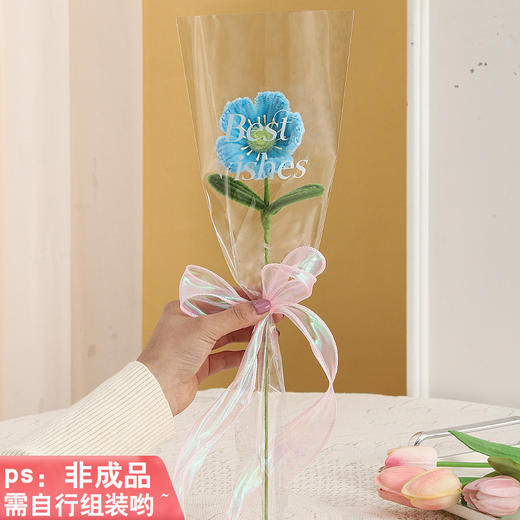 【教师节礼物❗扭扭棒仿真花】高密扭扭棒，色泽鲜艳，造型逼真，触感细腻，可长期保，手工diy材料向日葵花束幼儿园儿童送老师小礼品QQ 商品图7