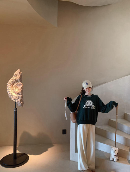 金蘑菇菇    搭配万物的小灰小白运动裤 商品图2