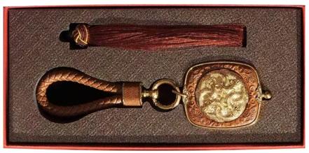 朱炳仁铜吉祥蛇牌 商品图4