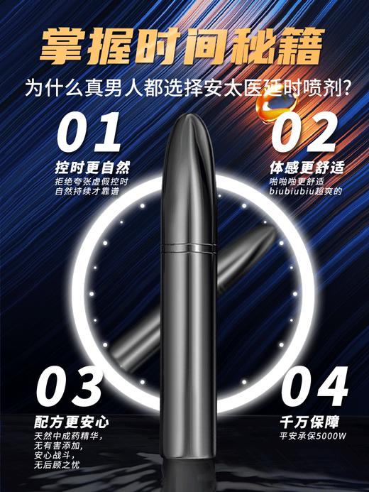 【情趣用品】安太医 外用延时喷剂 金刚系列体验装 商品图14