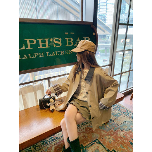 <曾小咸推荐>现货秒杀 ！微信超特价！美拉德风风衣外套 日常289.99 立减140 秒杀149.99！！ 商品图6