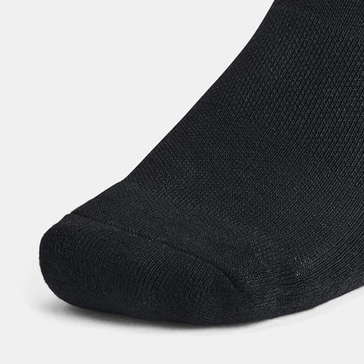 安德玛男女同款UA Training训练棉质中筒袜-3双装1386372-001 商品图4