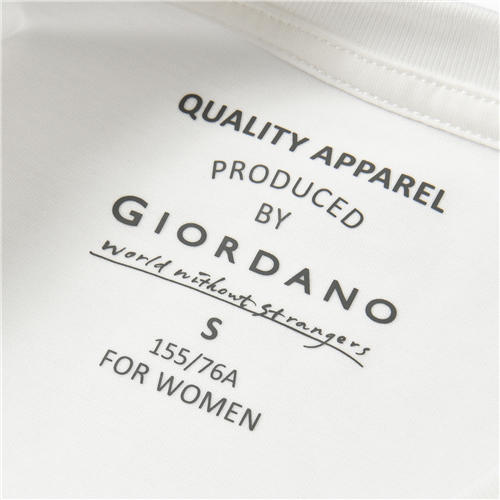 佐丹奴女装25年新款商场同款不规则边时尚T恤05325253 商品图6