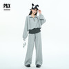 P&X设计师女装2025秋季时尚休闲风通勤套装长裤825314154 灰色 商品缩略图0