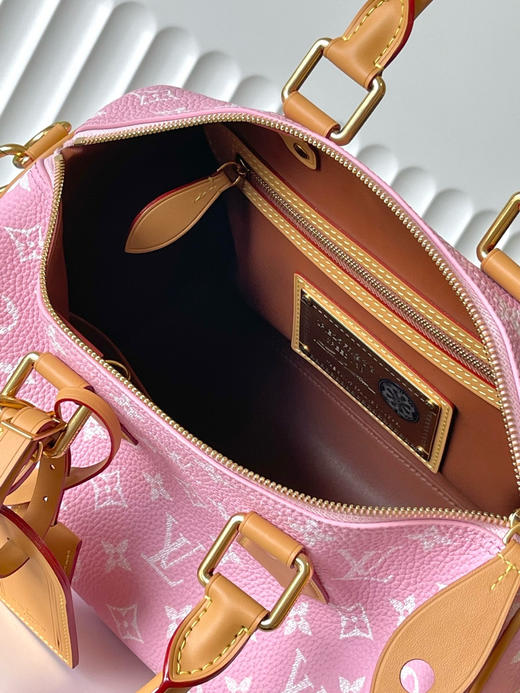 夏季特惠💰1580 原单LV M13914 尺寸：30×21×17cm SPEEDY P9 全皮枕头包 变码芯片 商品图7