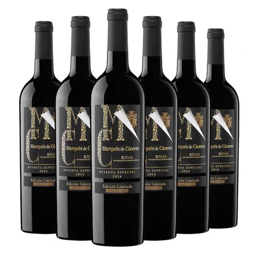 【MC卡塞里侯爵】珍藏陈酿（2014珍藏版）干红葡萄酒 全球最受推崇的50大葡萄酒品牌之一 西班牙原瓶进口 DOCa 24个月法国橡木桶陈酿 18个月瓶内陈化 宴请与送礼品质之选 年份随机发货 商品图5