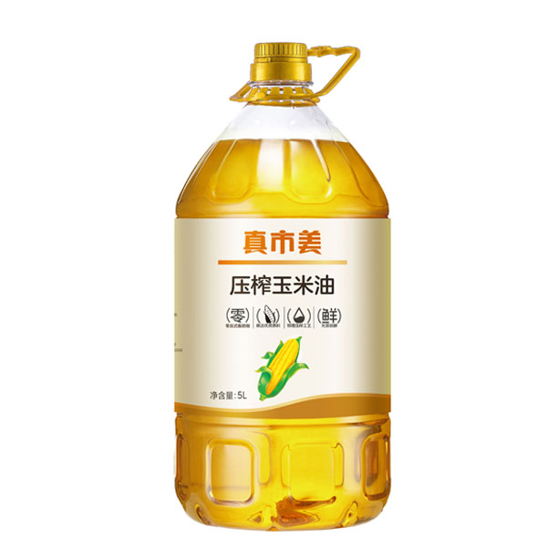 【55元/桶】真市美非转基因压榨玉米油5L（0101033）