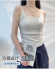 2.26之后发！新增裸氨羊毛蚕丝发热背心~【Bimilie 蚕丝螺纹胸垫背心】 夏日外穿，打造白色不透吊带 白色完全不用担心 透杯问题 细腻的织法+胸垫一体式 有效避免了尴尬 ，内搭单穿都毫无压力 商品缩略图9
