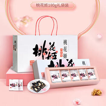 东阿阿胶 桃花姬阿胶糕180g 即食固元膏独立包装 真空锁鲜 滋补养颜 /粮油调味 /方便食品 /其他方便食品 商品图1