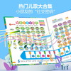 会说话的儿歌300首【有声书 0-3岁早教机宝宝学说话玩具】幼儿童点读发声书 商品缩略图3