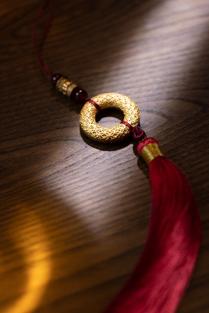 朱炳仁铜 吉祥平安环 商品图4