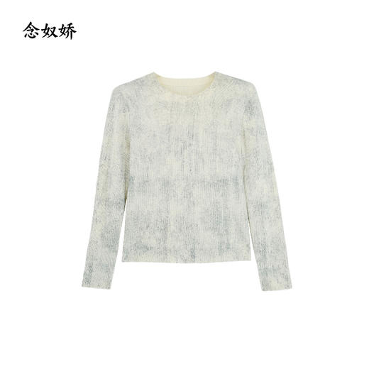 【商场同款】CNK5892 “ 艺术晕染针织衫” 大弹力亲肤舒适 0压力 商品图5