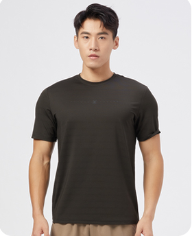探拓男款圆领短T1321121TX