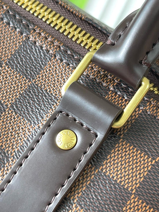 夏季特惠💰900 原单LV N41418 尺寸：45×27×20cm KEEPALL 啡格旅行袋 变码芯片 商品图6