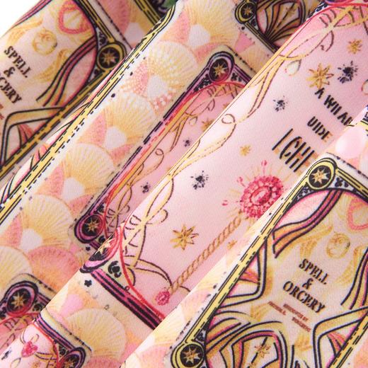 「高货wl」全新升级【铂金会员284/天猫379/差价95】(50327)洛诗琳优雅气质名媛时尚印花连衣裙2025夏季显瘦A字裙女 商品图3