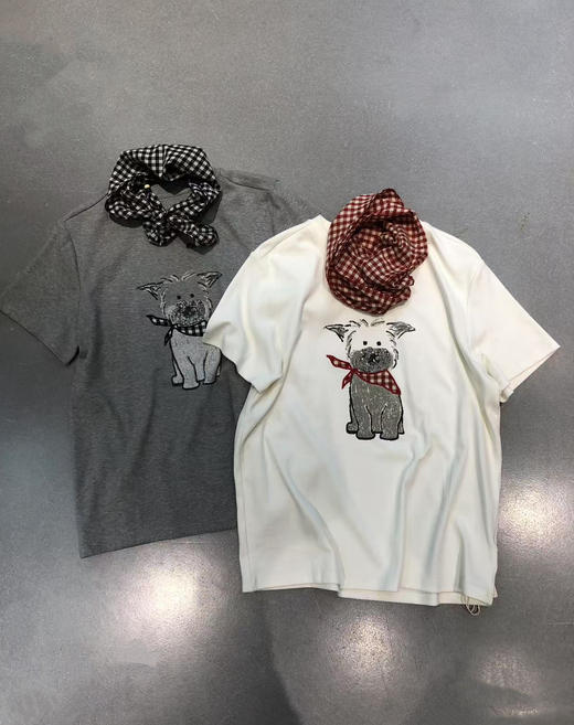 【门店同款】ENJOY秋季围巾熊短袖T恤 164899323 商品图9