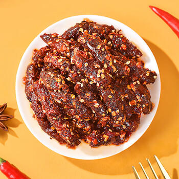 张飞牛肉卤味礼盒855g 牛肉全家福 零食大礼包 飞礼莫蜀年货福利礼盒 /休闲食品 /肉类零食 /肉类零食礼包/礼盒 商品图6