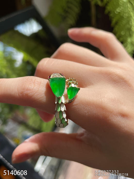 5140608，蛇戒指。具体价格微信咨询 商品图3