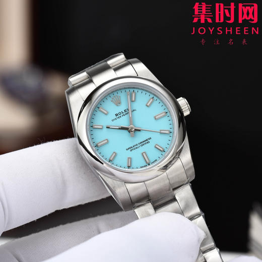 劳力士蚝式恒动系列 恒动31mm 蒂芙尼蓝 女士腕表
【机芯】搭载进口西铁城 商品图2