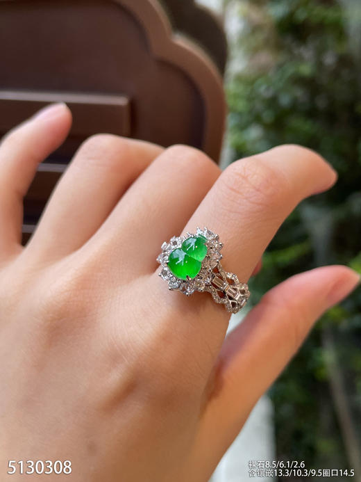 5130308，葫芦戒指。具体价格微信咨询 商品图3