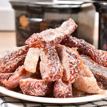 泉利堂陈皮梅条258g罐 西梅话梅蜜饯果干果脯办公室休闲零食伴手礼品盒 /休闲食品 /蜜饯果干 /陈皮蜜饯 商品图4