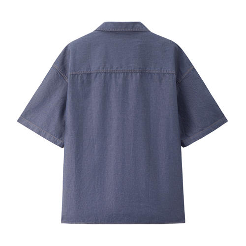 佐丹奴男装25年新款商场同款工装口袋衬衫01045282 商品图2