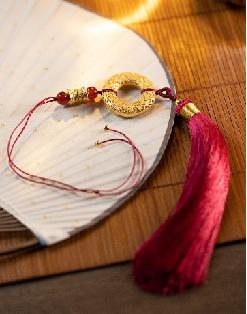 朱炳仁铜 吉祥平安环 商品图1