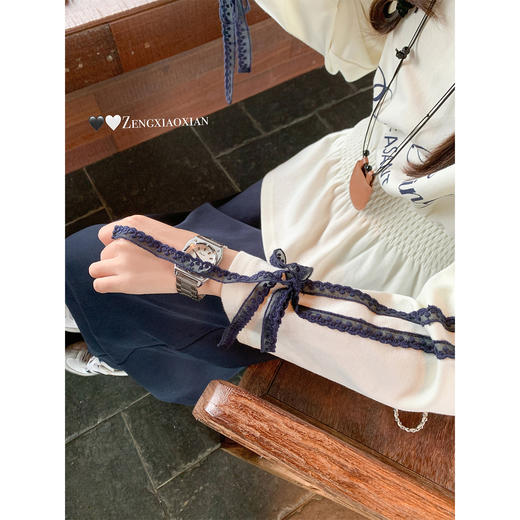 <曾小咸推荐>2.13现货秒杀 ！微信超特价！辣妹撞色收腰长袖T恤 日常169.99 立减90 秒杀79.99！！半身裙 秒杀89.99！ 商品图2