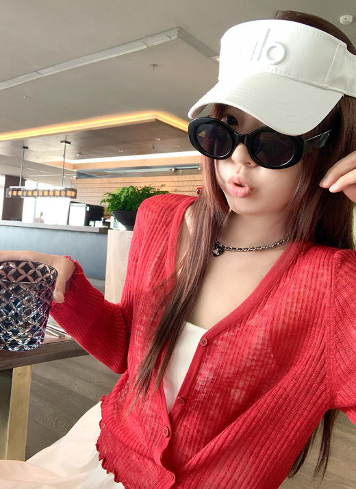 【110元任选2件】最后一波现货！！简约百搭薄款防晒针织开衫 商品图13