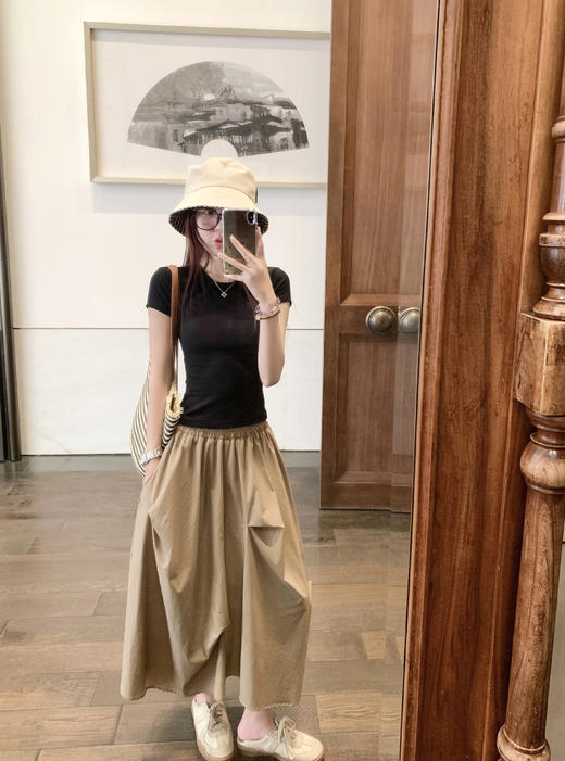 【149元任选2件】最后一波现货！不规则褶皱半身裙a字伞裙 商品图10