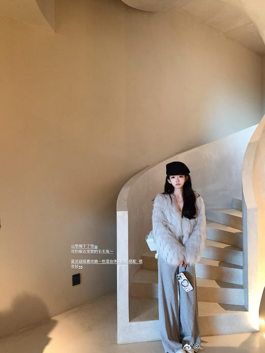 金蘑菇菇    搭配万物的小灰小白运动裤 商品图3