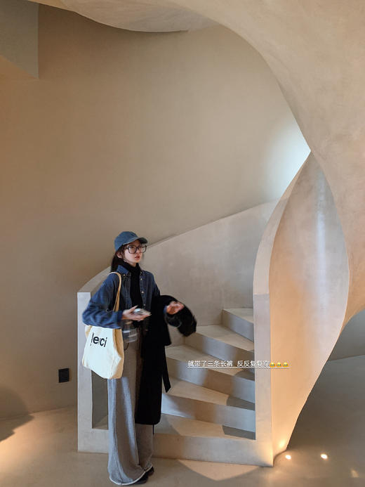 金蘑菇菇    搭配万物的小灰小白运动裤 商品图5