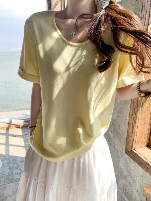 <曾小咸推荐>现货秒杀！最后一波 ！！5色宽松休闲短袖 日常109.99 立减60 秒杀49.99！ 商品图10