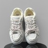 刺绣小白鞋男女2025秋季溶解厚底7CM增高休闲板鞋情侣款面包潮鞋 商品缩略图3