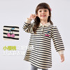 【新品上架】嘟嘟家女童裙子秋季女孩polo领卫衣裙女宝童装可爱宝宝儿童衣服潮 商品缩略图1