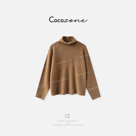 COCO ZONE 刘一一"轮廓毛衣"绵羊毛混纺欧若风毛织上衣 CD2A1771