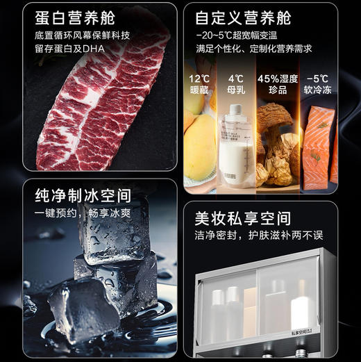 卡萨帝（Casarte）冰箱 BCD-550WLCFPA4ZFU1 商品图2