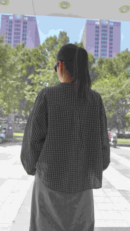 548176时尚休闲款衬衫上衣小衫 商品图7