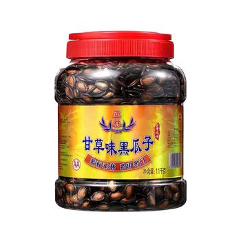 正林兰标2A黑瓜子1100g/桶甘草味西瓜子坚果休闲童年怀旧零食 /休闲食品 /坚果炒货 /西瓜子 商品图4
