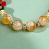 【梧千老师推荐】红玛瑙黄塔晶手链 商品缩略图4